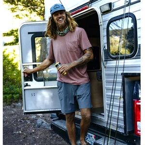 Free Fly Men's Tradewind Shorts XXL‎ Blueish Grayish Outdoor